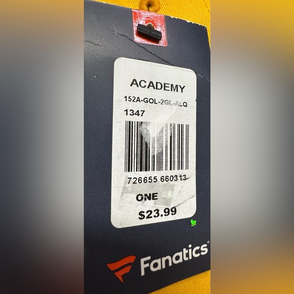 Fanatics Nashville Predators NHL Hockey Gold Adjustable Cap Hat NWT - Picture 8 of 8